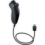 TCOS TECH Wii Nunchuck Remote Controller for Nintendo Wii - Black