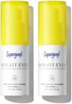 Supergoop! Bright-Eyed 100% Mineral Eye Cream - 0.5 fl oz, Pack of 2 - SPF 40 PA+++ Hydrating & Illuminating Mineral Sunscreen - Under Eye Cream for Dark Circles & Puffiness - Revives Tired Eyes