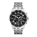 Sekonda Men's Quartz Watch with Chronograph Display and Stainless Steel Bracelet