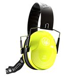 Beretta Unisex Hearing Protection Competition Compact One Size Safety Pro Earmuff, Yellow Fluorescent, One Size