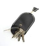 Handmade Leather Drawstring Key Poc