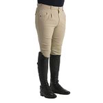 HyPerformance Jakata Mens Riding Breeches 38 inch Beige