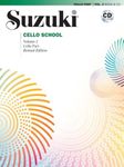 Suzuki Cello School Cello Part & CD, Volume 2 (International Edition): Cello Part, Book & CD