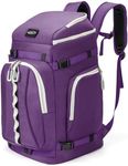 Lunidry Ski Boot Bag, 65L Waterproof Ski Bag & Snowboard Boot Bag, Travel Backpack for Skis Snowboard Helmet Goggles & Accessories