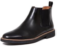 Deer Stags Men's Rockland Dress Comfort Chelsea Boot, Black/Black, 12 Wide