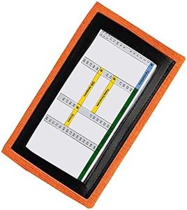 Football Play Wristbands | Sports Playbook Band | Youth Quarterback Gear | Wristband Playbook | Softball Wristbands for Signs (Orange)