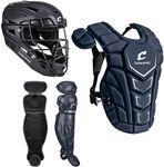 CHAMPRO Optimus MVP Plus Catcher’s Box Set Kit with NOCSAE Standard Certified Headgear and Chest Protector