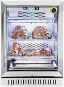 Cobalance Dry Aging Fridge for Steak, Dry Age Freezer for T-Bone, Chicken, Ham&Cheese up to 66lbs, 24” Meat Curing Cabinet Chamber Refrigerator, Meat Aging Fridge, Tender Aged Game in 21-46 Days