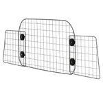 VEVOR Dog Car Barrier, 38"-66.3" Adjustable Car Divider for Trunk Cargo Area, Universal-Fit Back Seat Heavy-Duty Wire Mesh Dogs Separator Guard Net, Vehicle Pet Barrier for Sedans, Trucks and SUVs