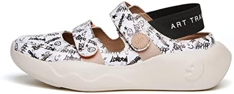 UIN Women's Outdoor Sandal Closed Toe Lightweight Walking Summer Travel Hiking Water Shoes San Sebastian Ⅲ Hip Hop (10)