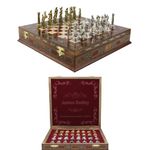 Antochia Crafts 11 Inches Custom Chess Set - Personalized Chess Set - Gift Idea for Son, Husband, Father for Birthday, Anniversary, Christmas