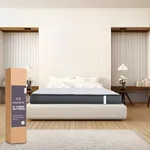 Lincove 12 Inch Mattress with Cool Gel Memory Foam, 8” Wrapped Coil Springs, Pressure Relief, Breathable Open Cell Foam