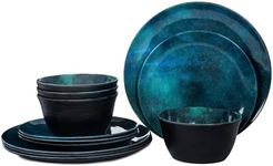 Yummost Melamine Dinnerware Sets fo