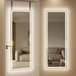 LVSOMT Full Length Mirror with LED 