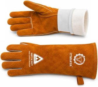ITMIAYA® Premium Welding Gloves 16 Inch 932℉ Heat Resistant XL