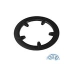 X AUTOHAUX 1pcs 6.5cm 5 Holes Bicycle Bike Crankset Chain Wheel Cover Black