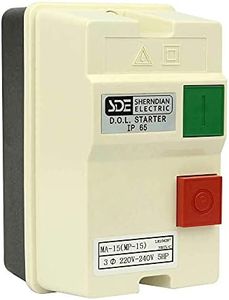 Big Horn 18835 3-Phase, 220-240-Volt, 5-HP,12-18-Amp Magnetic Switch