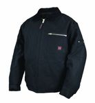 Tough Duck 213716-BLK-Medium Men's Quilt Lined Work Jacket, Black, Medium