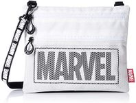 marvel shoulder bag sacoche mv-059b, white