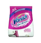 Vanish Gold Oxi Action Upholstery & Carpet Cleaner, Stain Remover Powder for Large Area Cleaning, 650g | Removes 3x More Dirt & Pet Hair vs Vacuuming Alone | Neutralises Odours | Deep Cleans