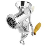 Manual Meat Grinder, Sausage Beef Mincer for Making Stainless Steel Meat Aluminum Alloy Iron Grinder Mill Kitchen Tool