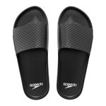 Speedo Men's Essential Slides | Pool Sliders | Quick Dry, Black, 11 UK