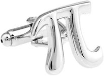 Men's Math Physics PI 3.14 π Cufflinks