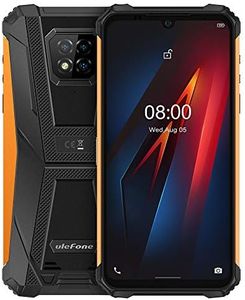 UleFone Armor 8 Dual-SIM 64GB ROM + 4GB RAM (GSM Only | No CDMA) Factory Unlocked Android 4G/LTE Smartphone (Orange) - International Version