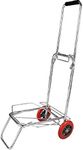 Luxafare Portable Hand Stainless Steel Folding Travel Handheld Luggage Trolley