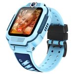 imoo Z3 Watch for Kids, Kids Smart Watch with GPS Tracker, 4G Phone Watch with SIM Card/WiFi for Boys & Girls, Voice & Video Call, SOS, Camera, School Mode, IP68 Waterproof (Blue-Z3, imoo Z3)
