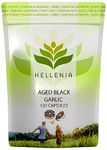 Hellenia Aged Garlic 12,000mg | 120 Capsules | Antioxidant and Cholesterol Support | Vegan and Gluten Free
