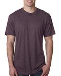 Next Level Men's Tri-Blend Crew - VINTAGE PURPLE 6010 L