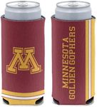 WinCraft NCAA Minnesota Golden Gophers Slim Can Cooler, Team Colors, One Size