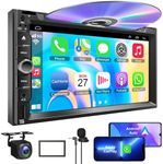 Double Din car Stereo with CD/DVD P