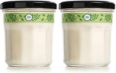 MRS. MEYER'S CLEAN DAY Soy Aromatherapy Candle, 35 Hour Burn Time, Made with Soy Wax and Essential Oils, Limited Edition Iowa Pine, 7.2 oz - Pack of 2