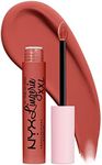 NYX Professional Makeup Lip Lingerie XXL, Long Lasting Matte Liquid Lipstick, Vegan Formula*, Peach Flirt