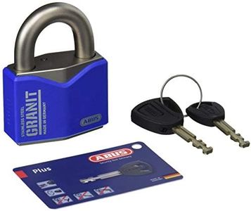 ABUS 37St/55 Granit Stainless Steel Padlock, 81385