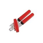 Fackelmann 9141 Tin Opener for Lefties in red/Silver, Multi-Ply