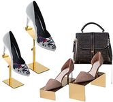 K KAIDIYIN Purse Display Stand and Shoe Display Stand Set