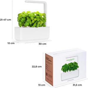 Click & Grow Smart Garden – Indoor Herb Planter, White