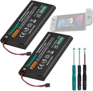 Uwayor HAC-006 Batteria 2x per Nintendo Switch Joy-Con Controller HAC-015 HAC-016 Kit di Attrezzi