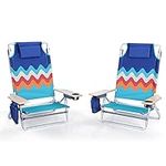 LET'S CAMP Portable Beach Chairs Li