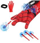 MIP INTERNATIONAL® Spider Web Shooters Toy Hero Launcher Wrist Toy Set Spider-Man Web Shooters with Gadget,Birthday Gift for Kids, Sticky Wall Soft Bomb Funny Children's Educational Toys (Pack of 1)