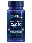 Life Extension, Super Ubiquinol CoQ10 with Enhanced Mitochondrial Support, 100 mg, 60 Softgels