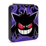 DLseego Gengar Game Case for Switch Lite/Switch/Switch OLED, 12 Slots Game Cards Holder and 12 Micro SD Card Slots, Portable Game Card Storage Cartridge Box