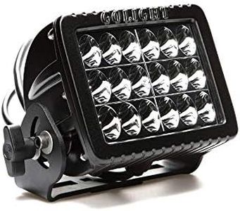 Golight|GXL Performance Spotlight LED Permanent Mount Flood Light For Work Trucks, Boats, RVs and More Marine Grade - Black