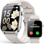 Smart Watch for Men Women- Answer/Make Call, 2026 IP68 Waterproof Fitness Tracker Watch with Sleep Step Counter Activity Smartwatch for Samsung Andriod iPhone iOS (Starlight, 1.83)