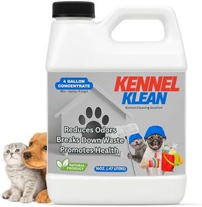 The Nature Company Kennel Klean - Dog Kennel Cleaner I 4 Gallon Mix I Natural Refresher for Dogs & Cats | Safe & Effective Cleaning | Spray for House, Yard, Pen, 16 oz Concentrate. 4,000+ Sq. Ft.