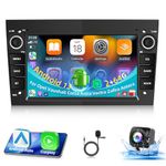 [2G+64G] Car Radio for Vauxhall Corsa Opel Astra, 7 inch Android Touch Screen Vauxhall Stereo, Carplay/Android Auto/HiFi Audio/1080P/WiFi/SWC