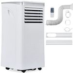 9000BTU Portable Air Conditioner Dehumidifier (Wcool, Fan, Dry And Sleep Mode, App Control, 24 Hour Timer) For 100 m³, Energy Efficiency Class A